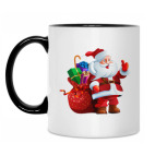 Кружка двухцветная