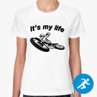 Женская спортивная футболка