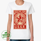 Женская футболка органик