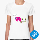 Женская спортивная футболка