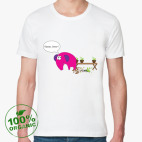 Мужская футболка органик