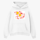 Толстовка худи оверсайз