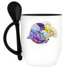 Кружка с ложкой