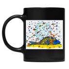 Кружка цветная UV-DTF