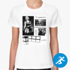 Женская спортивная футболка