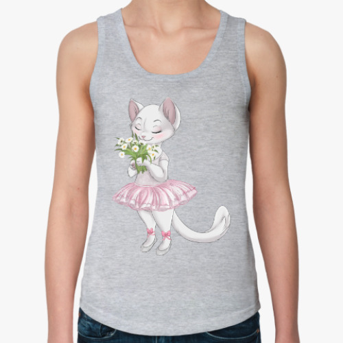 Женская майка с принтом чарующий вечер