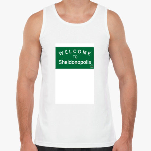 Майка с принтом Sheldonopolis