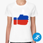 Женская спортивная футболка