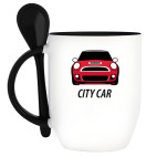 Кружка с ложкой