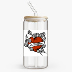 Банка с бамбуковой крышкой