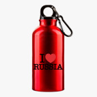 Металлическая бутылка 400 мл UV-DTF