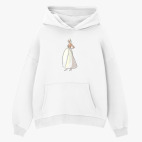 Толстовка худи оверсайз