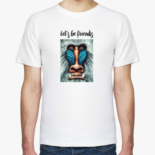 Футболка с принтом Babuin