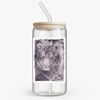 Банка с бамбуковой крышкой