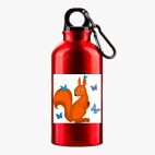 Металлическая бутылка 400 мл UV-DTF