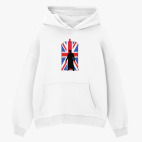 Толстовка худи оверсайз