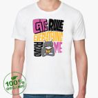 Мужская футболка органик