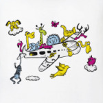 Самолет  майка