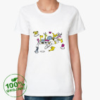 Женская футболка органик