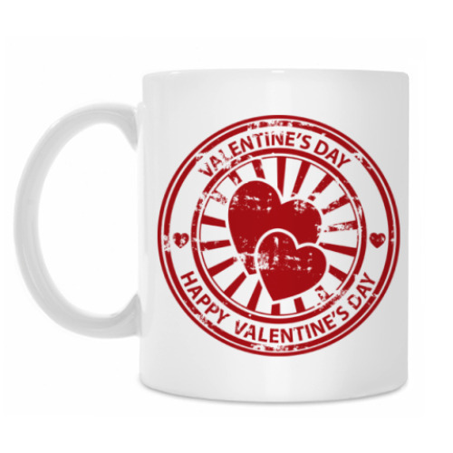 Кружка с принтом День Святого Валентина