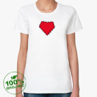 Женская футболка органик