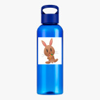 Прозрачная спортивная бутылка