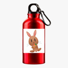 Металлическая бутылка 400 мл UV-DTF