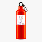 Металлическая бутылка 700 мл UV-DTF