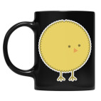 Кружка цветная UV-DTF