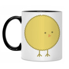 Кружка двухцветная