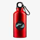 Металлическая бутылка 400 мл UV-DTF