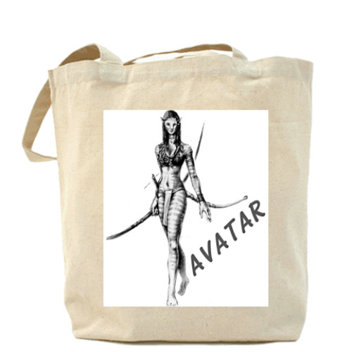 Сумка шоппер с принтом AVATAR