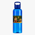 Прозрачная спортивная бутылка