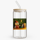 Банка с бамбуковой крышкой