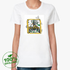 Женская футболка органик