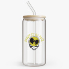 Банка с бамбуковой крышкой