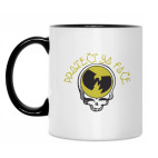 Кружка двухцветная