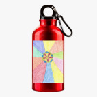 Металлическая бутылка 400 мл UV-DTF