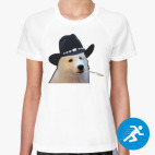 Женская спортивная футболка