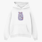 Толстовка худи оверсайз