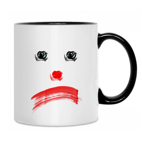 Кружка с принтом Радость и грусть