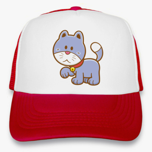 Кепка-тракер с принтом Котик
