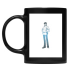 Кружка цветная UV-DTF