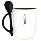 Кружка с ложкой