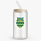 Банка с бамбуковой крышкой