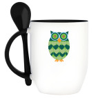 Кружка с ложкой