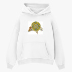 Толстовка худи оверсайз