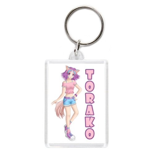 Брелок с принтом  Торако