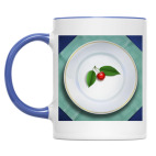 Двухцветная кружка Вишневая диета