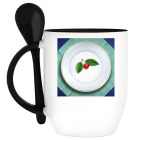 Кружка с ложкой